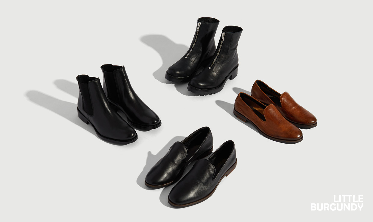 little burgundy shoes