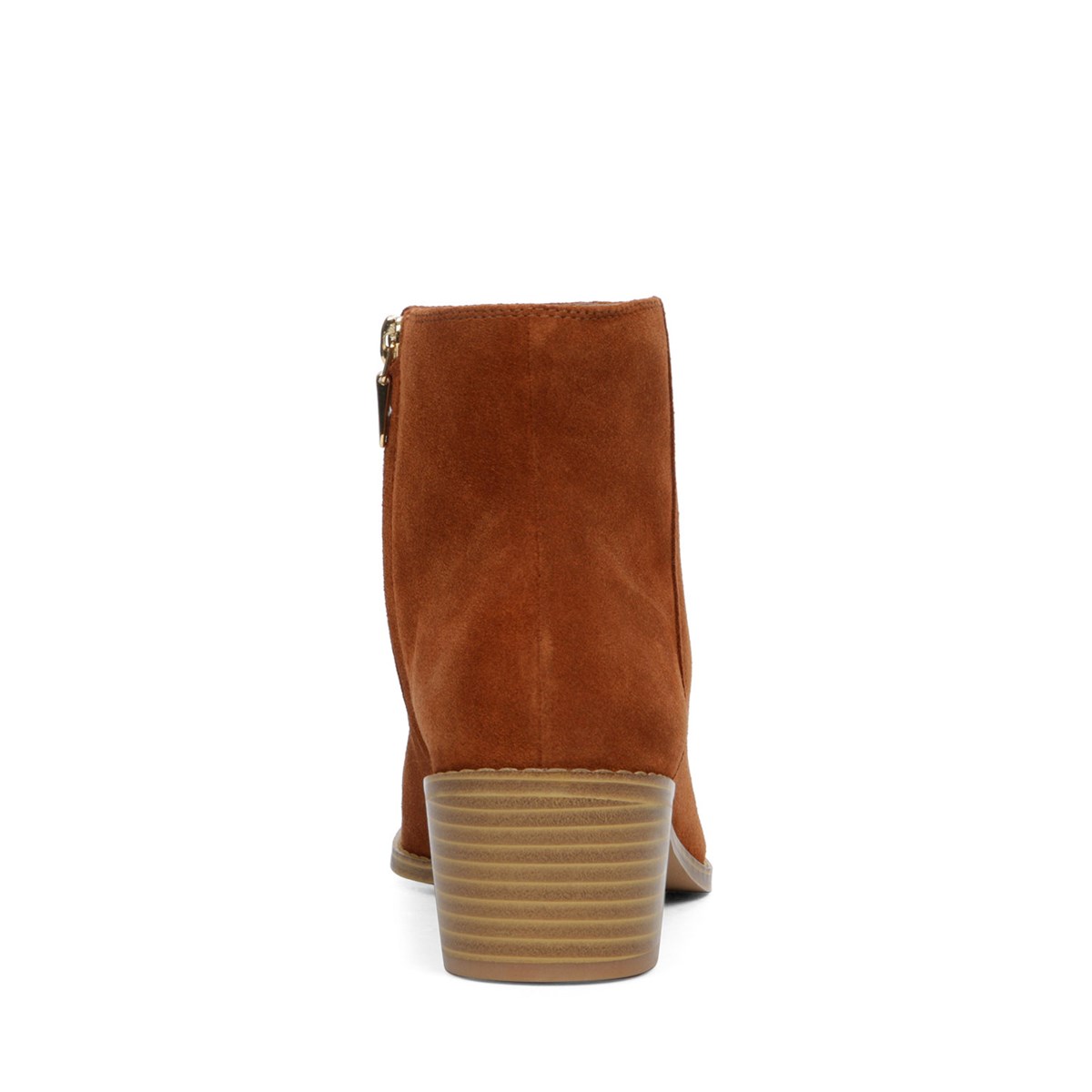 Women's Breccan Myth Camel Suede Ankle Boot | Little Burgundy