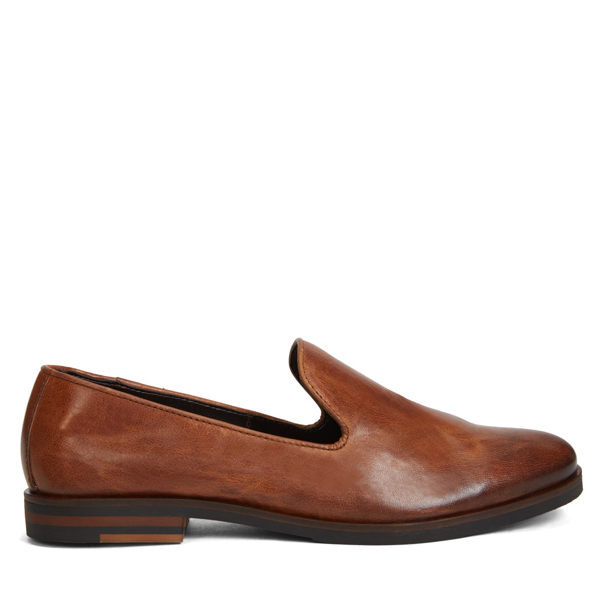 womens cognac slip on shoes