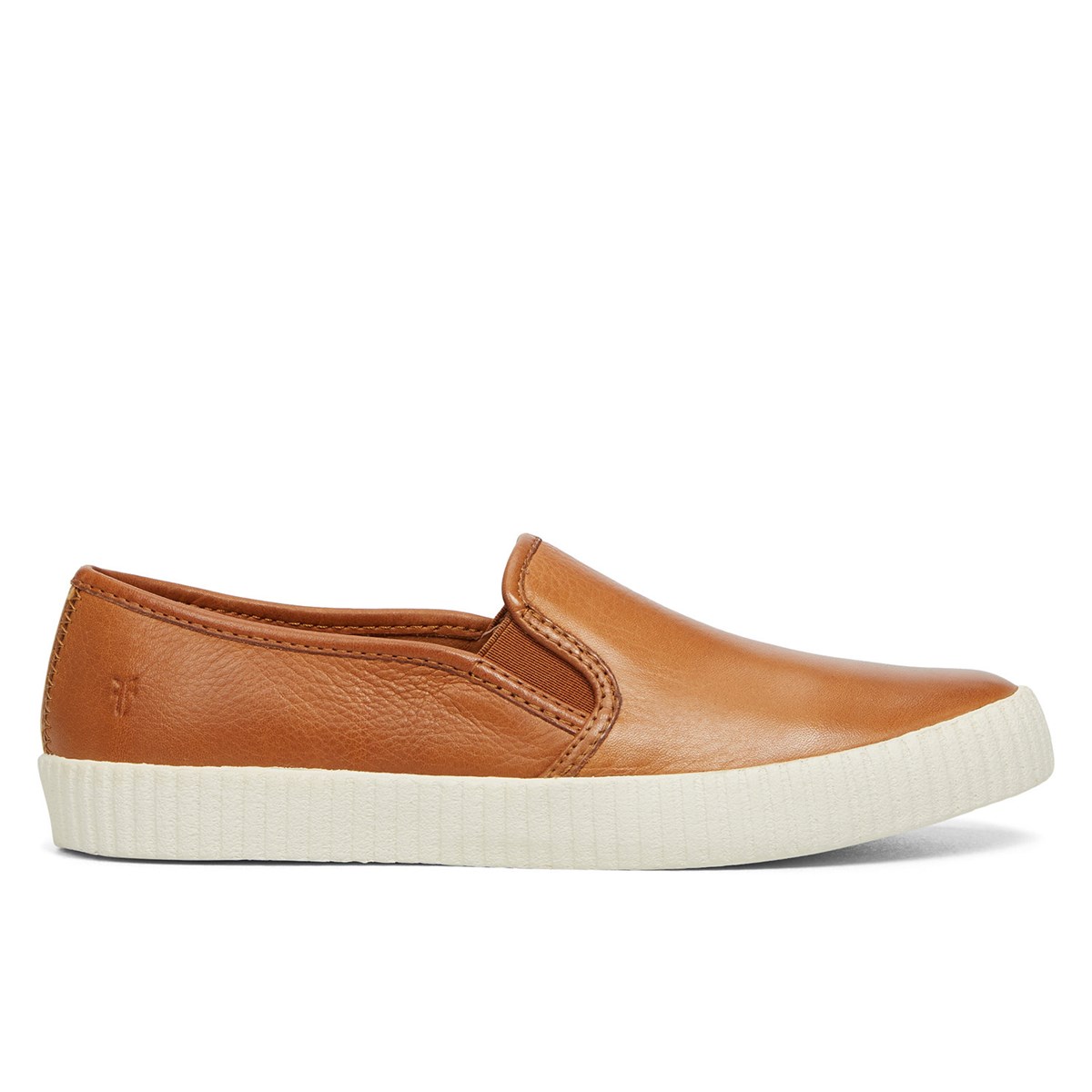 camel color flat shoes