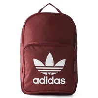Classic Trefoil Burgundy Backpack