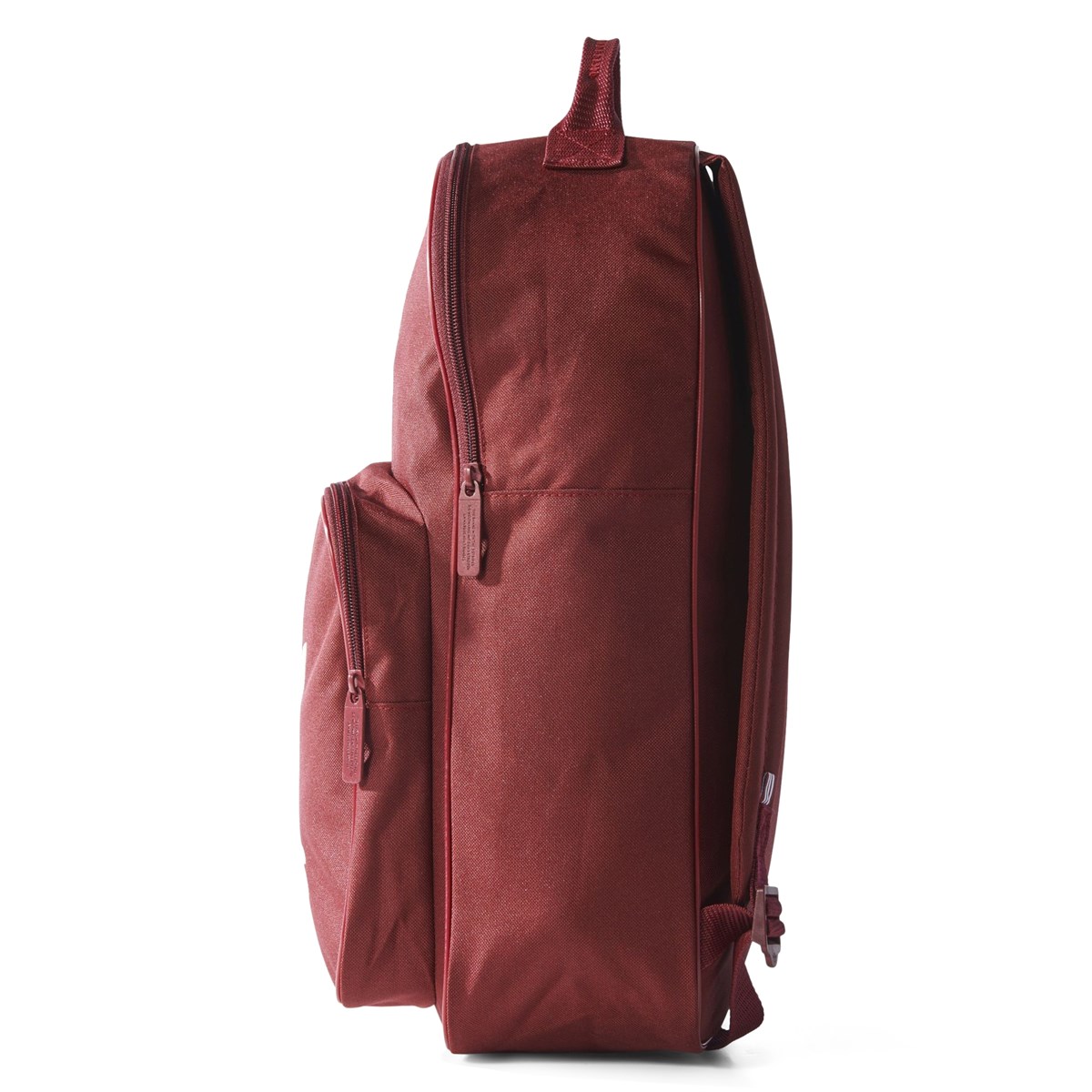 Classic Trefoil Burgundy Backpack | Little Burgundy