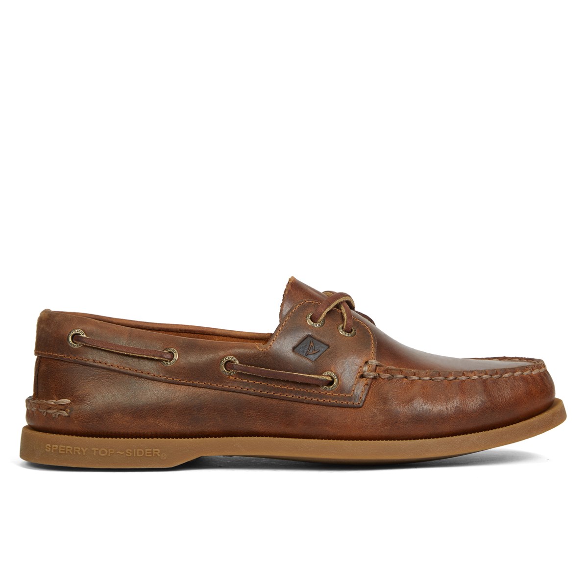 Men's Authentic Original 2-Eye Orleans Tan Boat Shoe | Little Burgundy