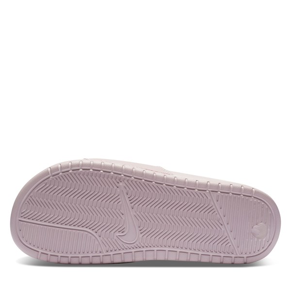 nike benassi slides pink