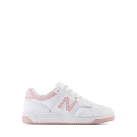 Little Kids BB480 Sneakers in White/Pink